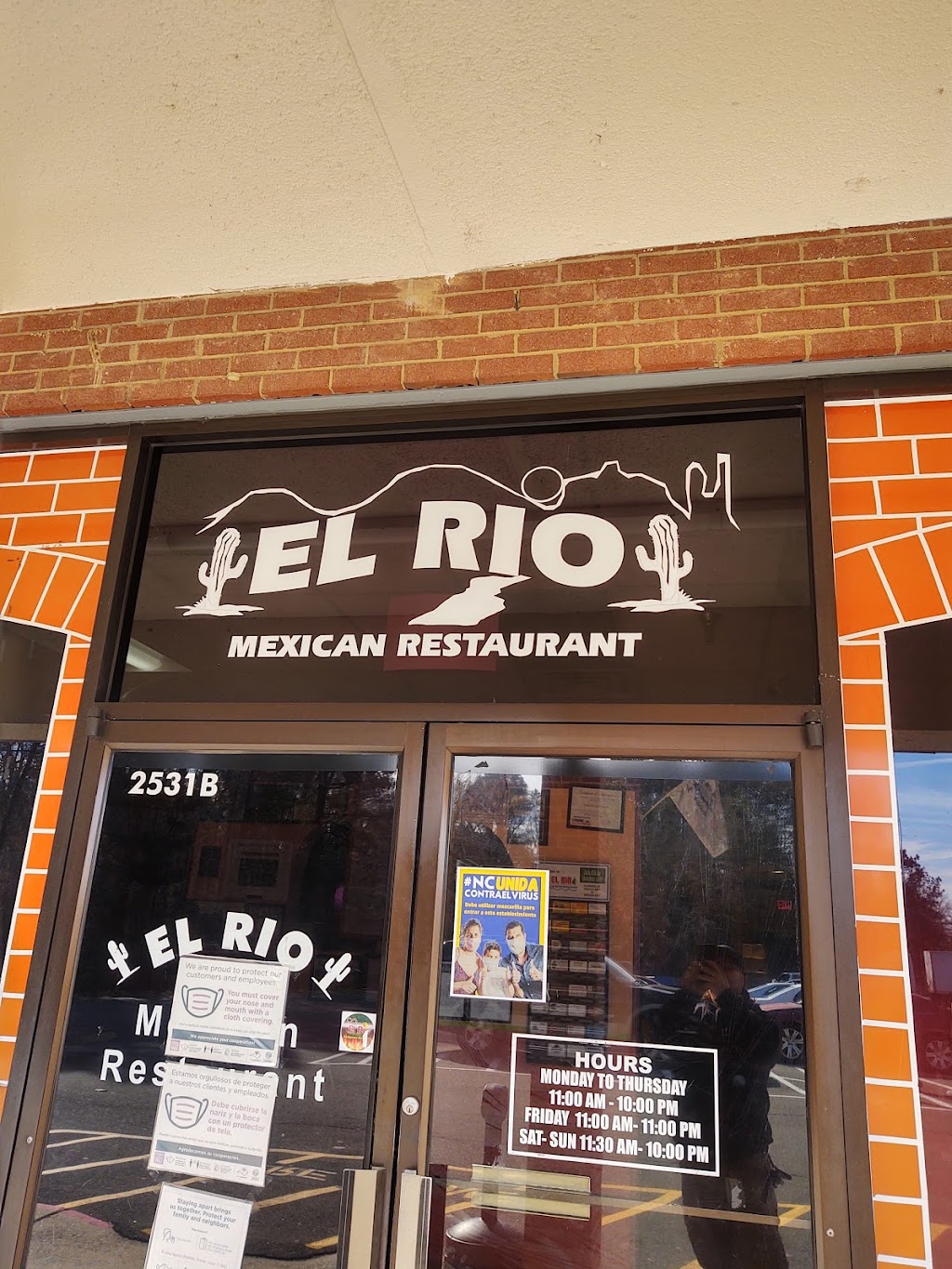 El Rio Mexican Restaurant | 2531 E Lyon Station Rd B, Creedmoor, NC 27522, USA | Phone: (919) 528-4897
