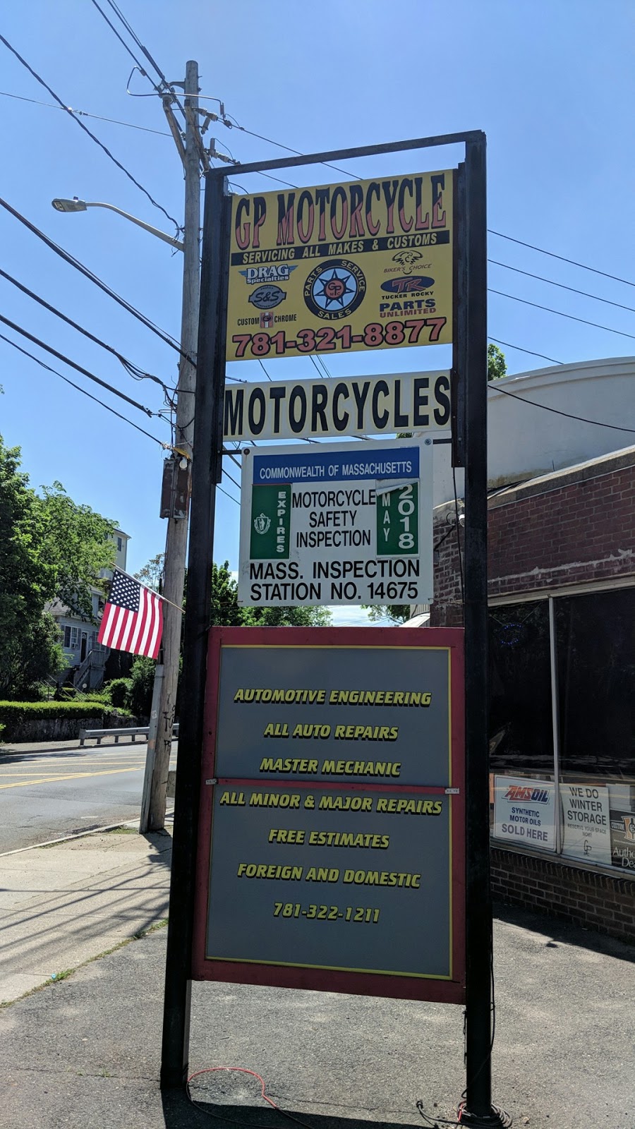 G P Motorcycle Supply | 420 Broadway # 1, Malden, MA 02148, USA | Phone: (781) 321-8877