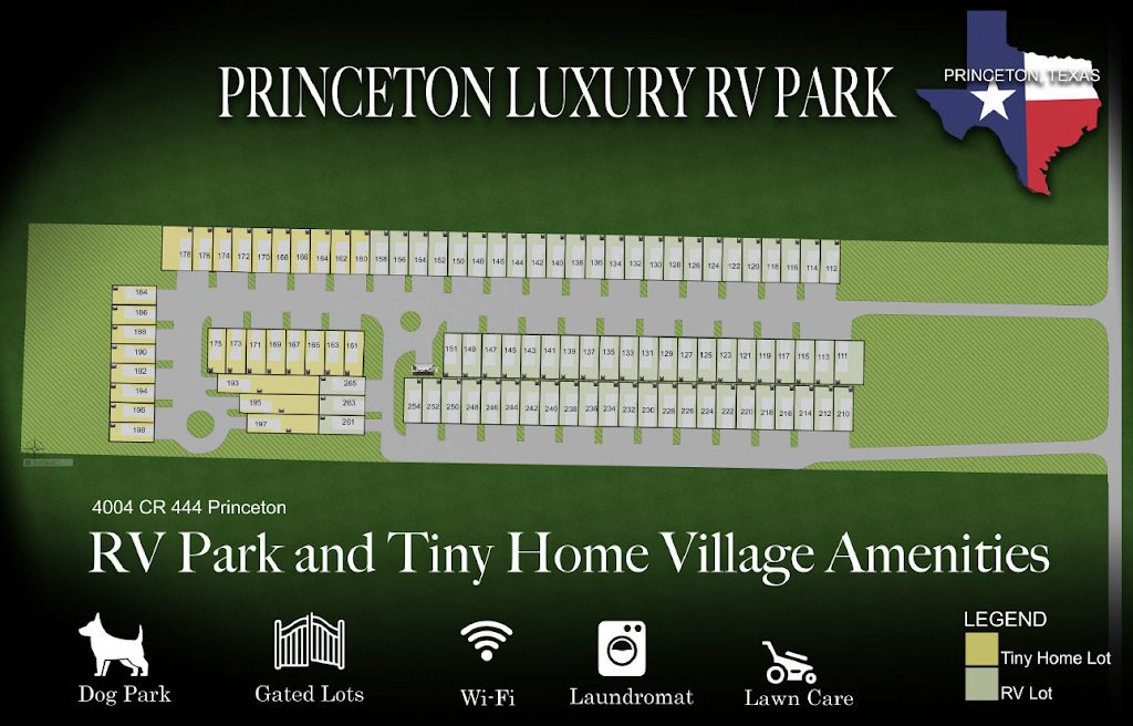 Princeton Luxury RV Park | 4004 Co Rd 444, Princeton, TX 75407, USA | Phone: (469) 269-5111