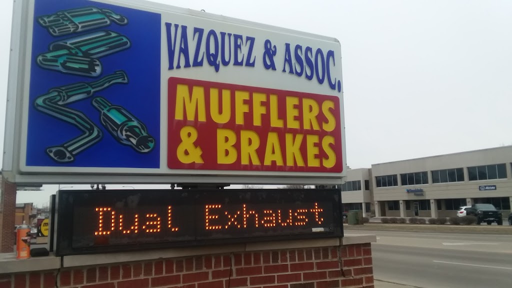 Vazquez & Associates Mufflers | 726 W Lake St, Addison, IL 60101, USA | Phone: (630) 543-7322