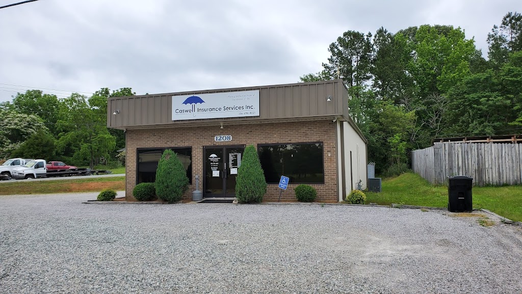 Caswell Insurance Services Inc | 1208 Main St, Yanceyville, NC 27379, USA | Phone: (336) 694-4021