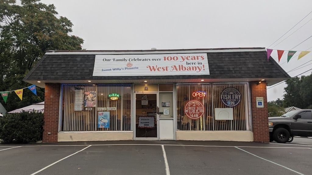 Sweet Willys Pizzeria | 85 Sand Creek Rd, Albany, NY 12205, USA | Phone: (518) 451-9230