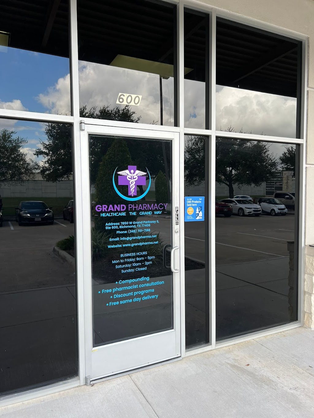 Grand Pharmacy | 7850 W Grand Pkwy S Ste 600, Richmond, TX 77406, USA | Phone: (346) 701-7188