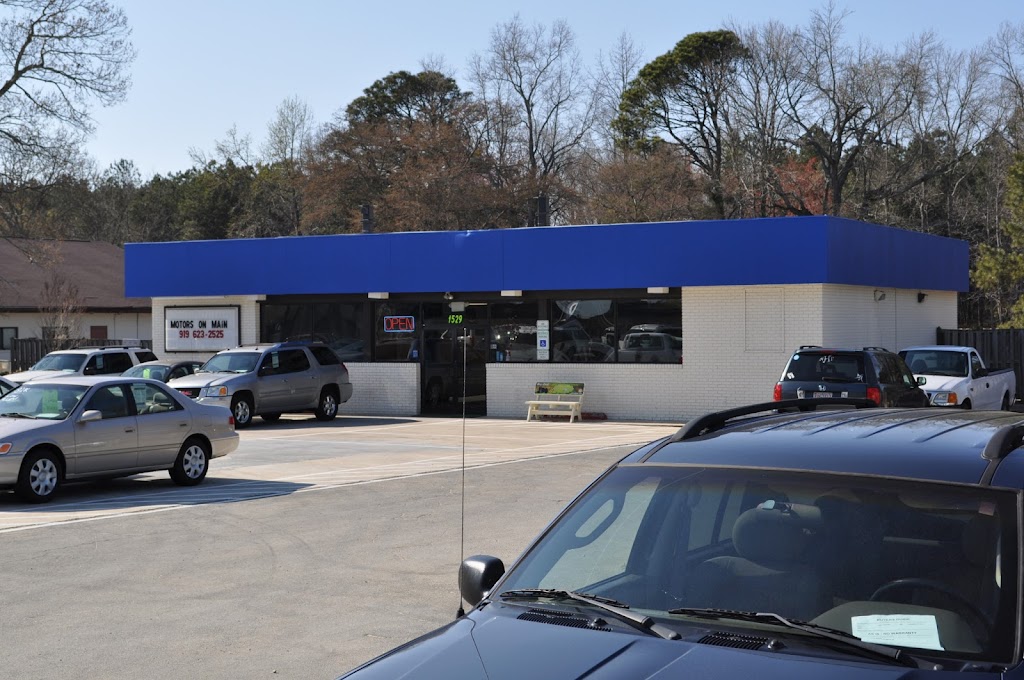 Motors On Main | 1529 N Main St, Fuquay-Varina, NC 27526, USA | Phone: (919) 623-2525