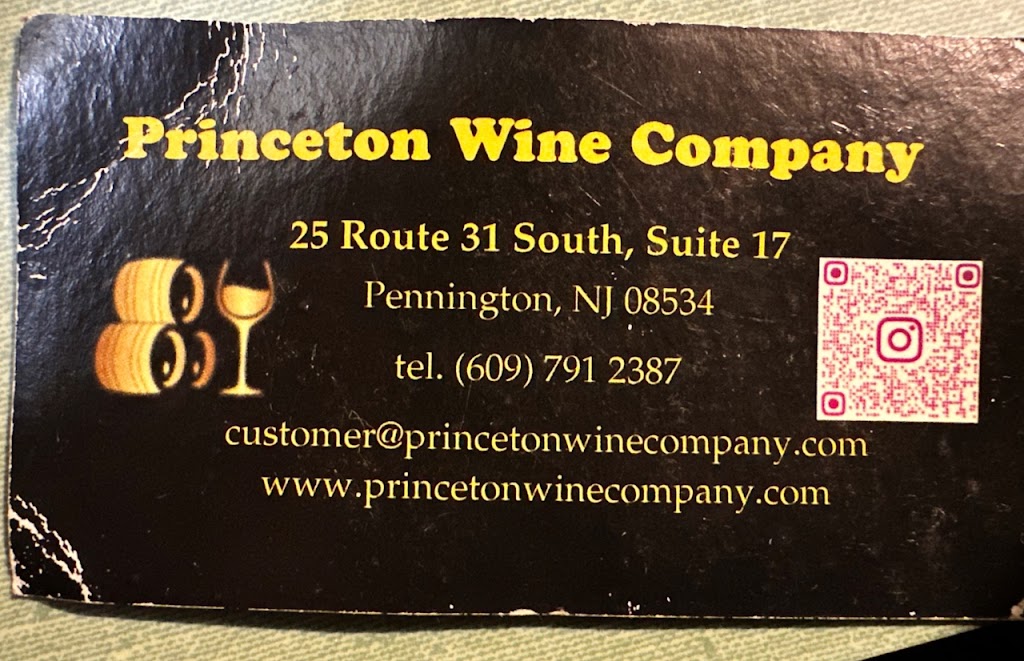 Princeton Wine Company | 25 NJ-31 Suite 17, Pennington, NJ 08534, USA | Phone: (609) 791-2387