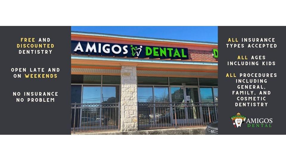 Amigos Dental | 909 S Tyler St Suite 100, Dallas, TX 75208, USA | Phone: (972) 362-2225