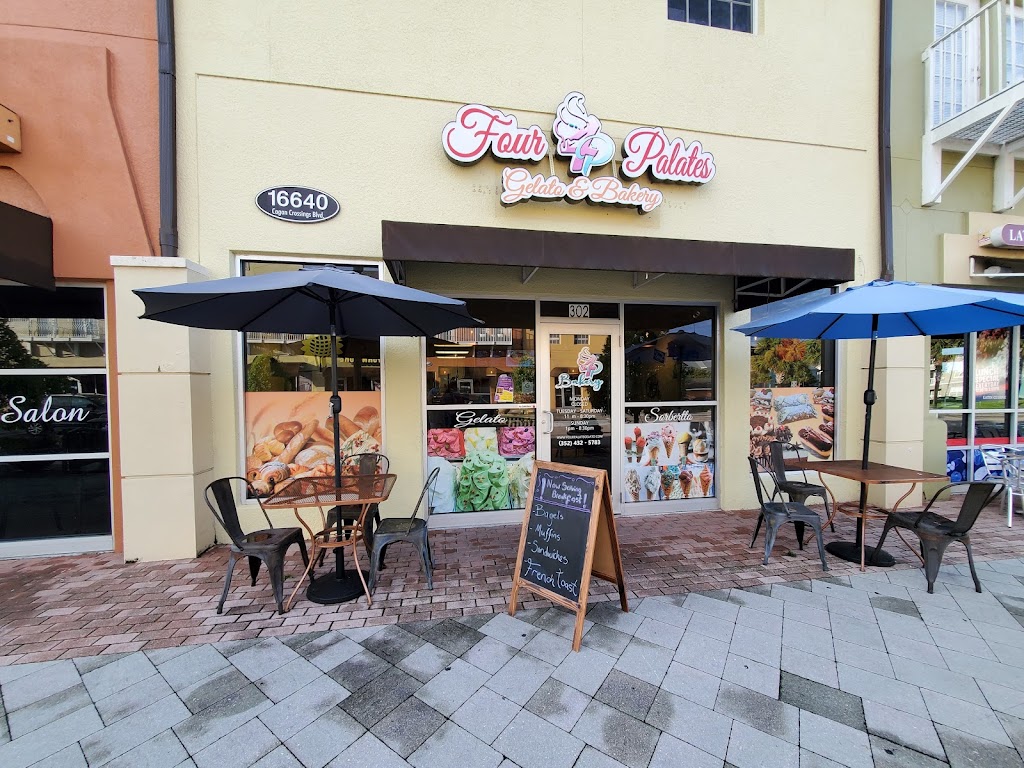 Four Palates Gelato & Bakery | 16640 Cagan Crossings Blvd unit 302, Clermont, FL 34714 | Phone: (352) 432-5783