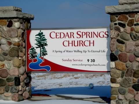 Cedar Springs Church | 3128 Slinger Rd, Slinger, WI 53086, USA | Phone: (262) 343-2348