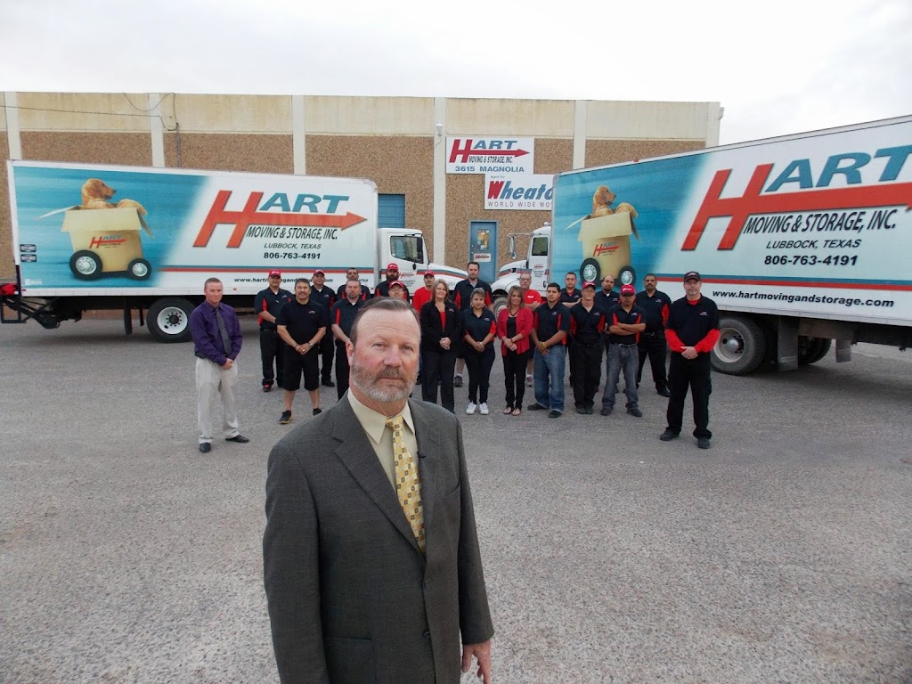 Hart Moving & Storage Inc. | 3615 Magnolia Ave, Lubbock, TX 79404, USA | Phone: (806) 763-4191