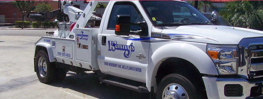 Kennys Auto Body and Towing | 17406 Woodruff Ave, Bellflower, CA 90706, USA | Phone: (562) 925-9531