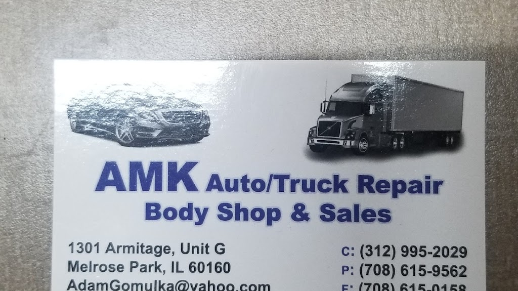 AMK Auto Body and Truck Repiar | 1301 Armitage Ave unit g, Melrose Park, IL 60160, USA | Phone: (312) 995-2029