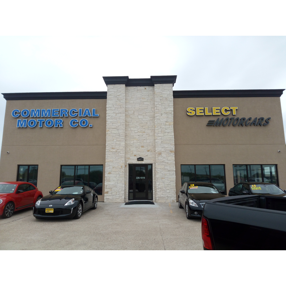 Commercial Motor Co. Select Motorcars | 2677 W Wheeler Ave, Aransas Pass, TX 78336, USA | Phone: (361) 226-1019