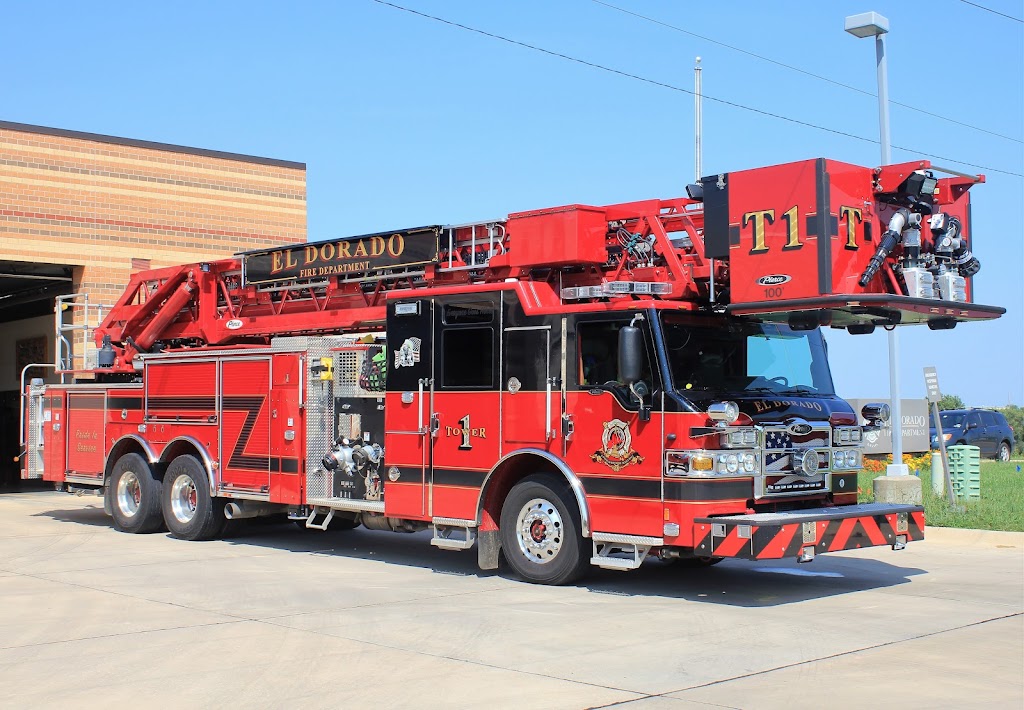 El Dorado Fire Department Station 2 | 2600 W 6th Ave, El Dorado, KS 67042 | Phone: (316) 321-9100