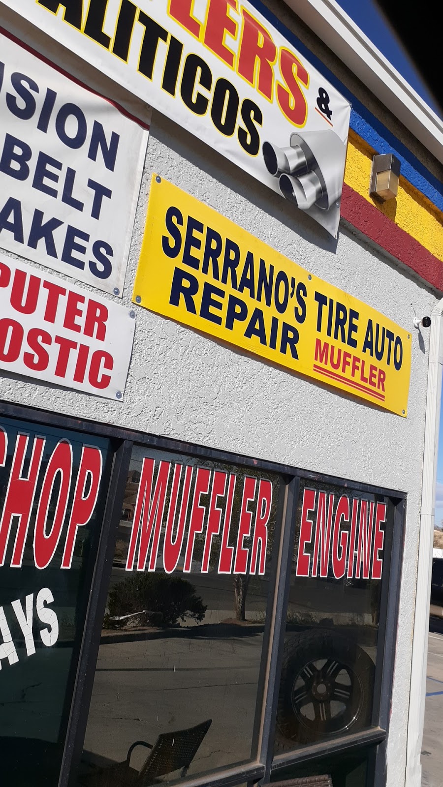 Serranos Tires & Auto Repair | 15544 Village Dr, Victorville, CA 92394, USA | Phone: (442) 327-9068