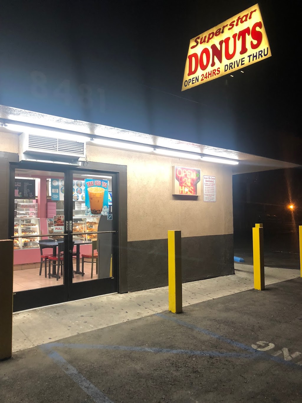 Super Star Donuts | 8481 Cherry Ave, Fontana, CA 92335 | Phone: (909) 822-8009