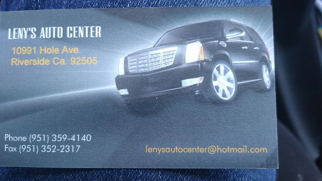 Lenys Auto Center | 10991 Hole Ave suite B, Riverside, CA 92505, USA | Phone: (951) 999-2609