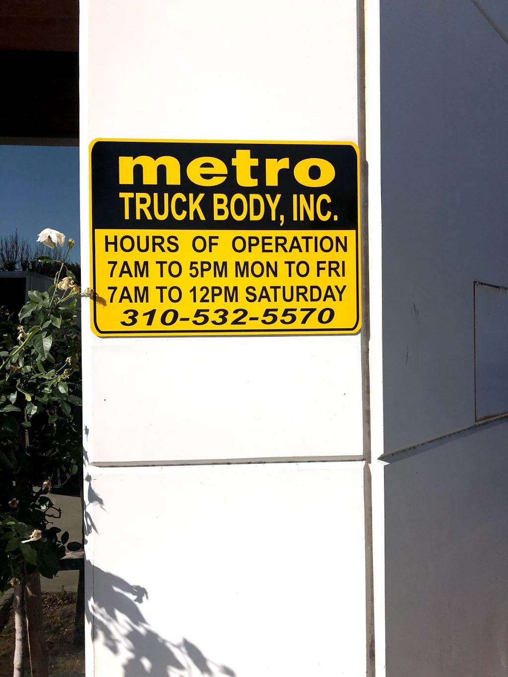 Metro Truck Body Inc | 240 Citation Cir, Corona, CA 92880, USA | Phone: (310) 532-5570