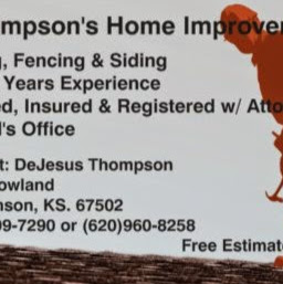 Thompsons Home Improvements | 3111 Rowland St, Hutchinson, KS 67502, USA | Phone: (620) 899-7290