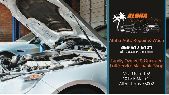 Aloha Auto Repair | 1017 E Main St, Allen, TX 75002, USA | Phone: (469) 617-6121