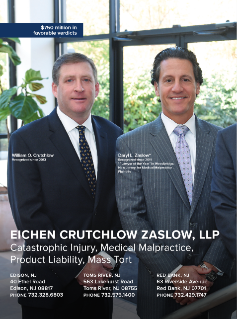 Eichen Crutchlow Zaslow, LLP | 63 Riverside Ave, Red Bank, NJ 07701, USA | Phone: (732) 627-4707