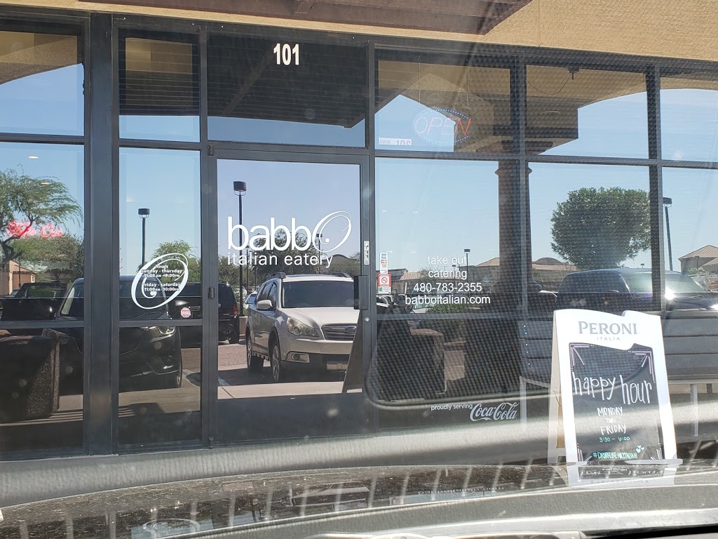 Babbo Italian Eatery | 18521 E Queen Creek Rd, Queen Creek, AZ 85142, USA | Phone: (480) 783-2355