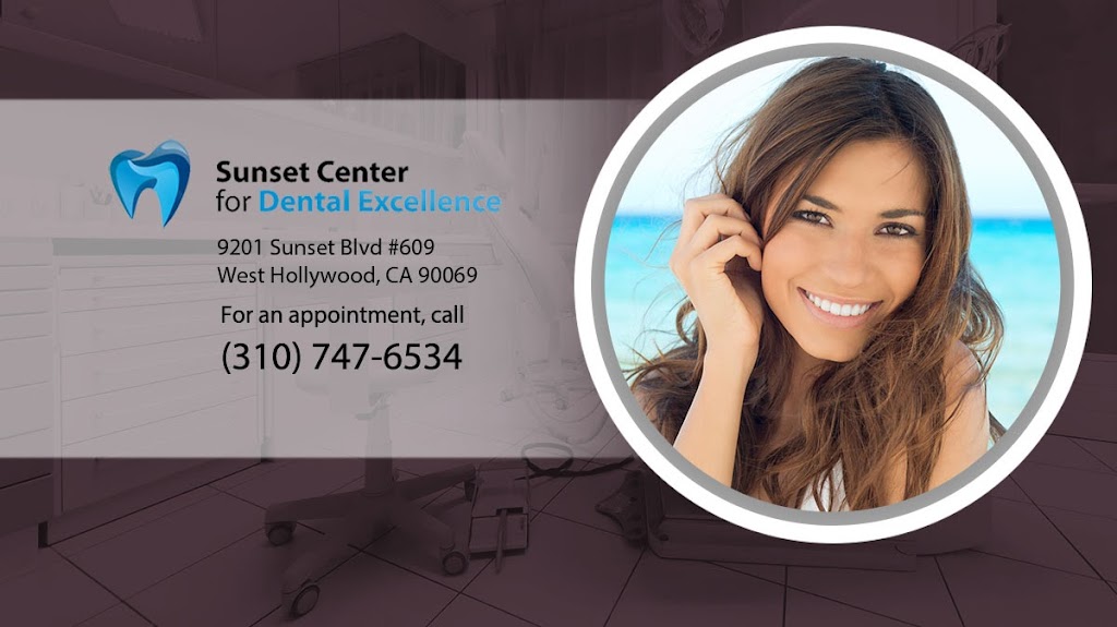 Sunset Center for Dental Excellence | 9201 Sunset Blvd #609, Los Angeles, CA 90069 | Phone: (310) 205-5551