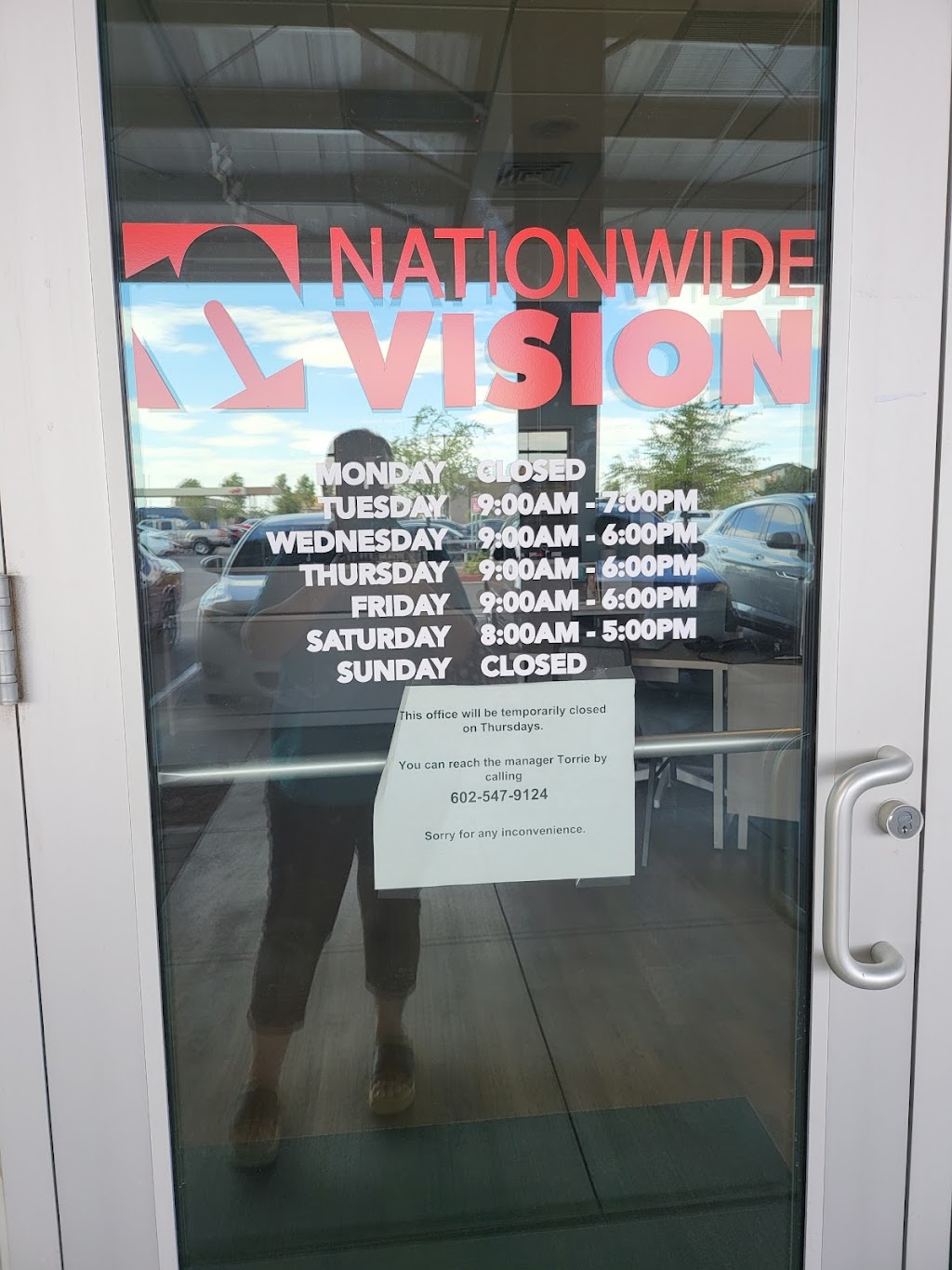 Nationwide Vision | 19580 W Indian School Rd Suite 110, Buckeye, AZ 85396, USA | Phone: (480) 761-2939