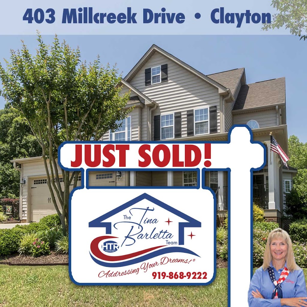 The Tina Barletta Team at HomeTowne Realty Clayton East | 50 Neuse River Pkwy #6, Clayton, NC 27527, USA | Phone: (919) 868-9222