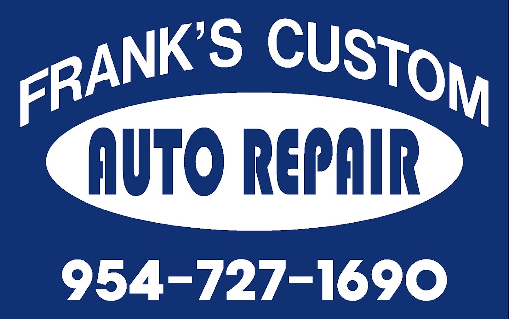 Franks Custom Auto Repair | 5900 SW 42nd Pl Ste #3, Davie, FL 33314, USA | Phone: (954) 727-1690