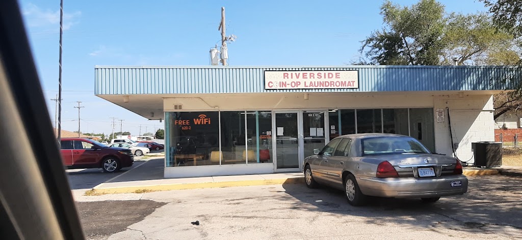 Riverside coin-op laundromat | 100 E 6th Ave, South Hutchinson, KS 67505, USA | Phone: (620) 200-4147