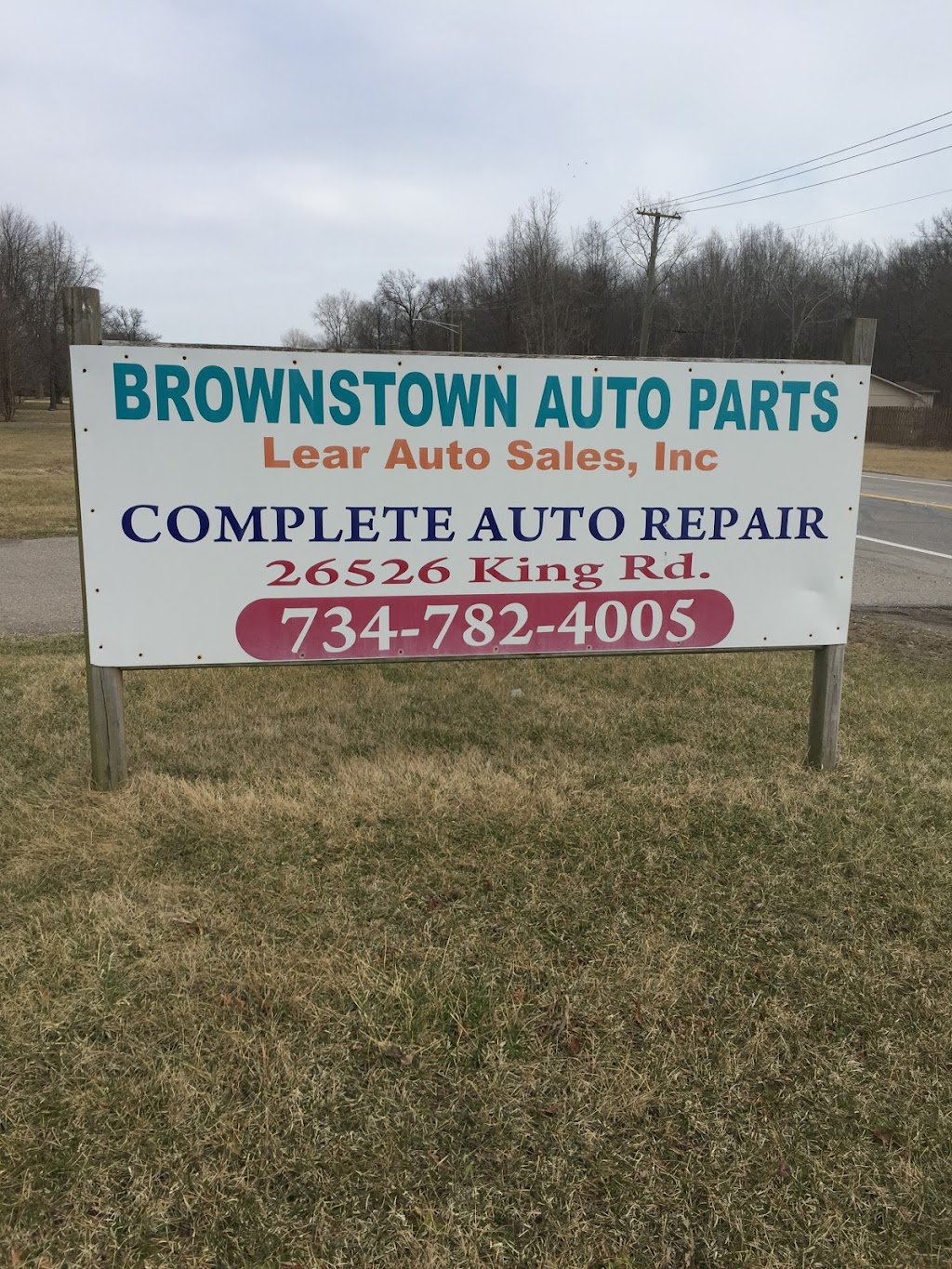 Brownstown Auto Parts | 26526 King Rd, Brownstown Charter Twp, MI 48174, USA | Phone: (734) 782-4005