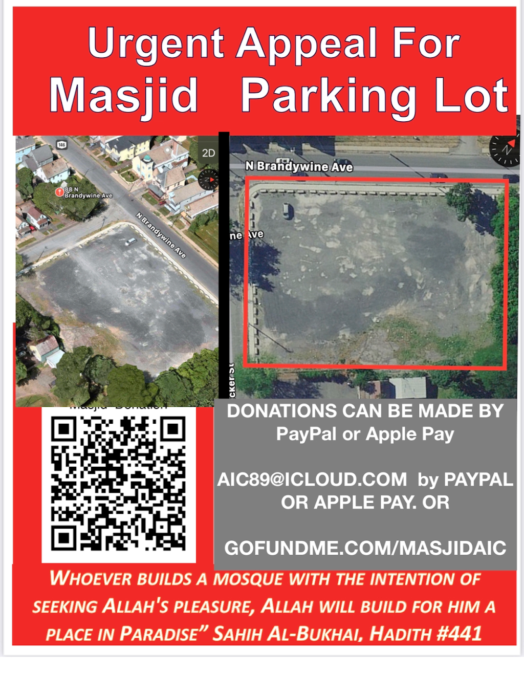 Afghan Islamic Center Masjid | 89 N Brandywine Ave, Schenectady, NY 12307, USA | Phone: (518) 374-2364