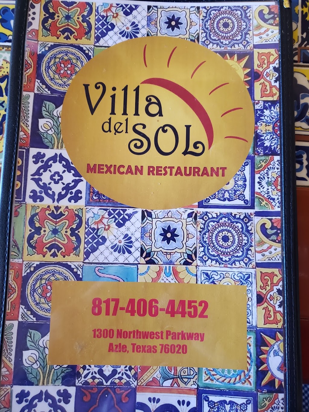 Villa Del Sol Mexican Restaurant | 1300 NW Pkwy St, Azle, TX 76020, USA | Phone: (817) 406-4452
