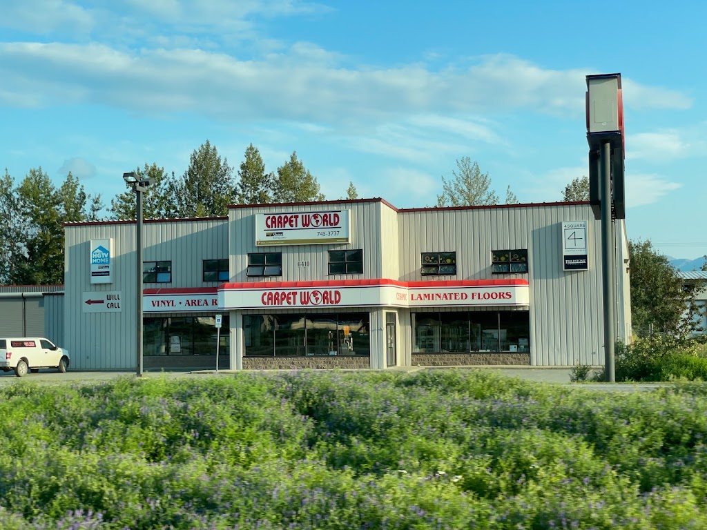 Carpet World of Alaska, Inc. | 6410 E Fireweed Rd, Palmer, AK 99645, USA | Phone: (907) 745-3737