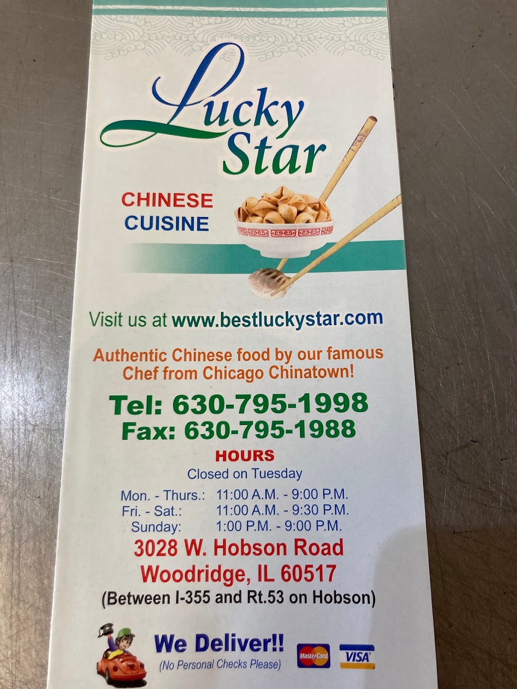 Lucky Star Chinese Restaurant | 3028 Hobson Rd, Woodridge, IL 60517, USA | Phone: (630) 795-1998