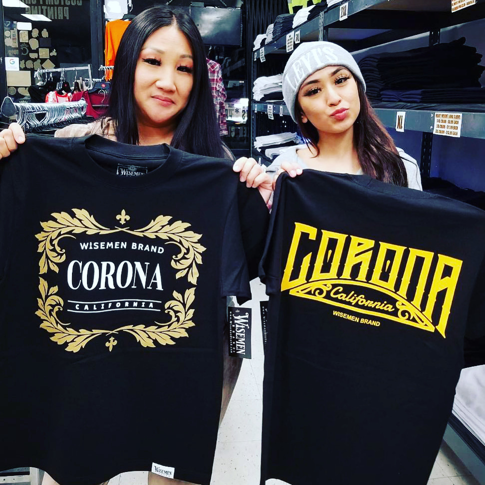 T SHIRT AVE | 944 W 6th St #109, Corona, CA 92882, USA | Phone: (951) 256-4386
