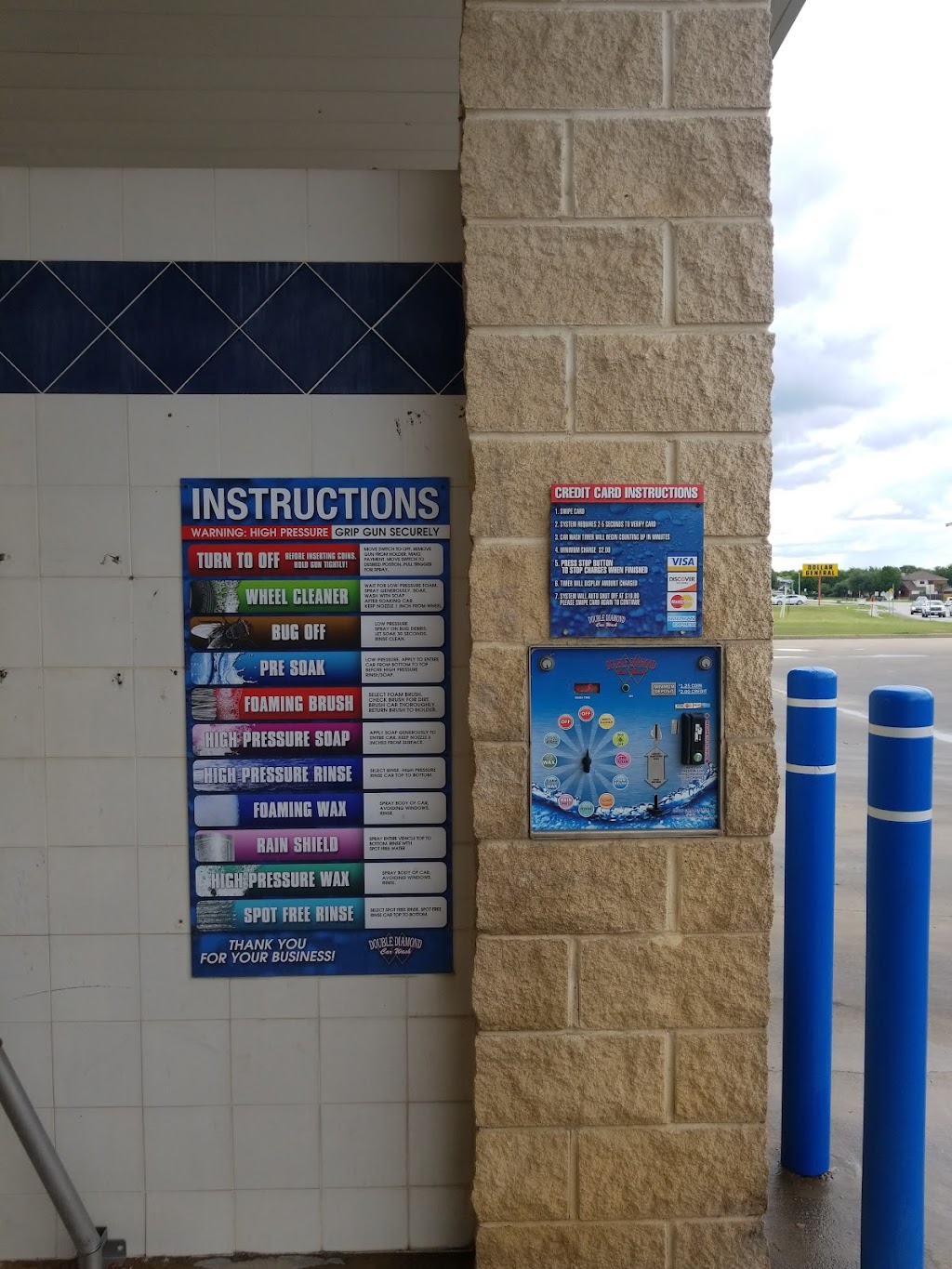 Double Diamond Car Wash | 1864 S Walnut Ave, New Braunfels, TX 78130, USA | Phone: (210) 535-6893