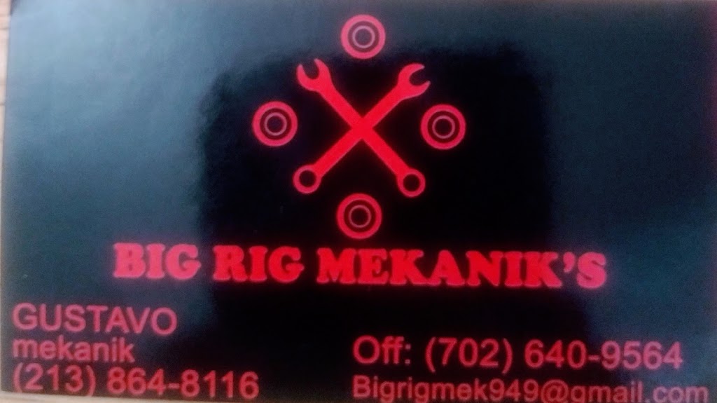 Big Rig Mekaniks diesel | 2410 Bledsoe Ln, Las Vegas, NV 89156, USA | Phone: (213) 864-8116