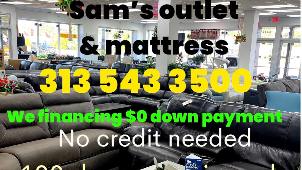 Sams Outlet & mattress & appliances & Furniture | 26449 Plymouth Rd, Redford Charter Twp, MI 48239, USA | Phone: (313) 543-3500