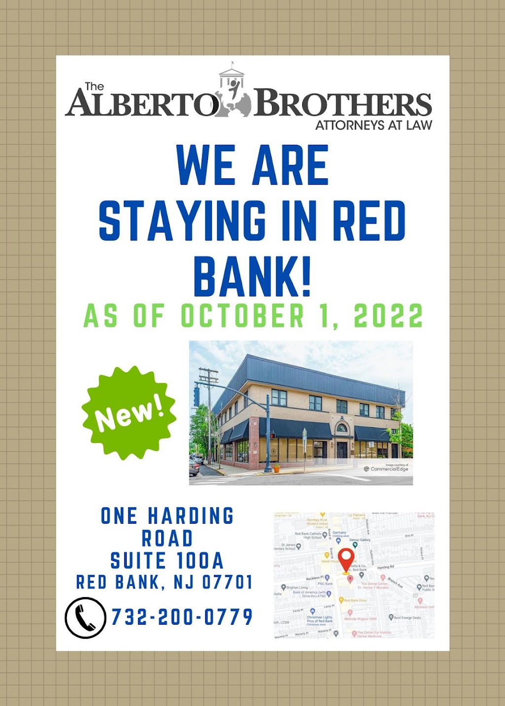 Alberto Brothers Law Firm: Immigration & Visa Law Center | 1 Harding Rd Suite 100A, Red Bank, NJ 07701, USA | Phone: (732) 200-0779