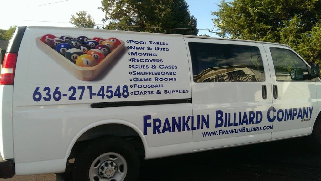 Franklin Billiard Company | 500 N Monroe St, Pacific, MO 63069, USA | Phone: (636) 271-4548