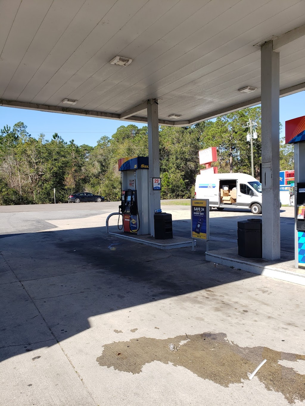 Sunoco gas station | 7326 SE 9th Ave, Starke, FL 32091, USA | Phone: (904) 454-1242