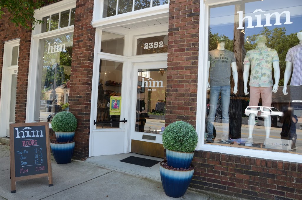 Him Gentlemans Boutique | 2352 Frankfort Ave, Louisville, KY 40206, USA | Phone: (502) 888-7578