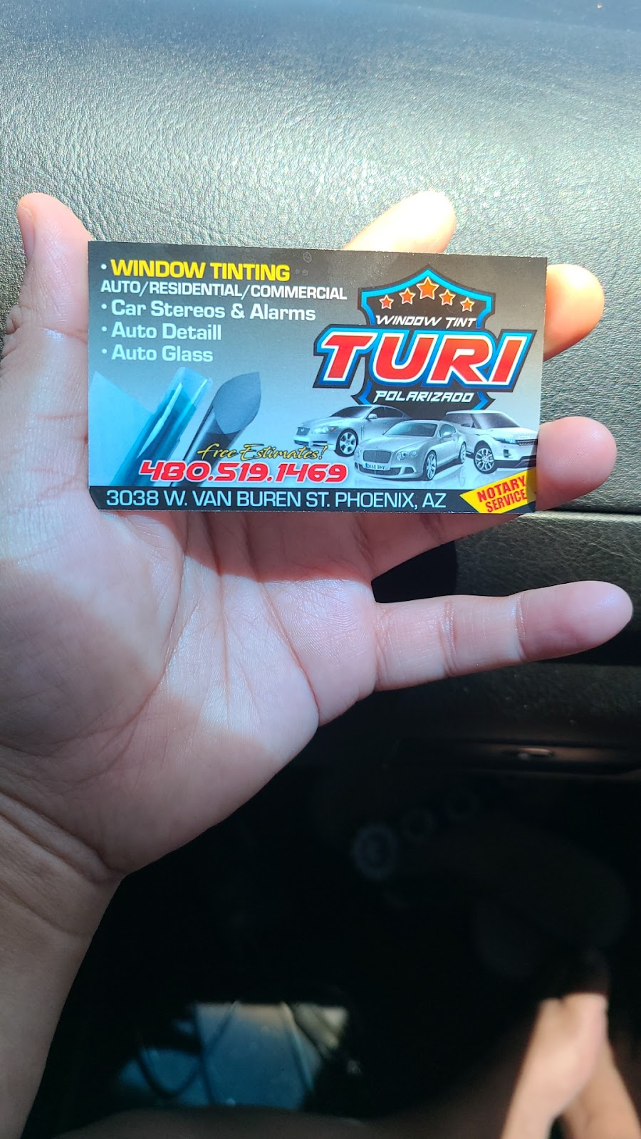 Turys Window Tint, Stereos & Upholstery | 3038 W Van Buren St, Phoenix, AZ 85009, USA | Phone: (480) 519-1469