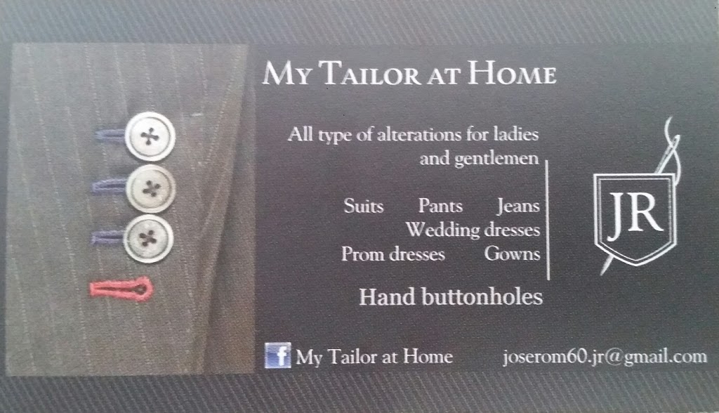 My Tailor at Home | 4101 W Minnehaha St, Tampa, FL 33614, USA | Phone: (813) 735-6147