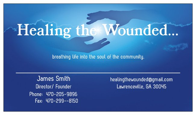 Healing the Wounded, Inc | Castlebottom Dr SE, Lawrenceville, GA 30045, USA | Phone: (470) 869-3316