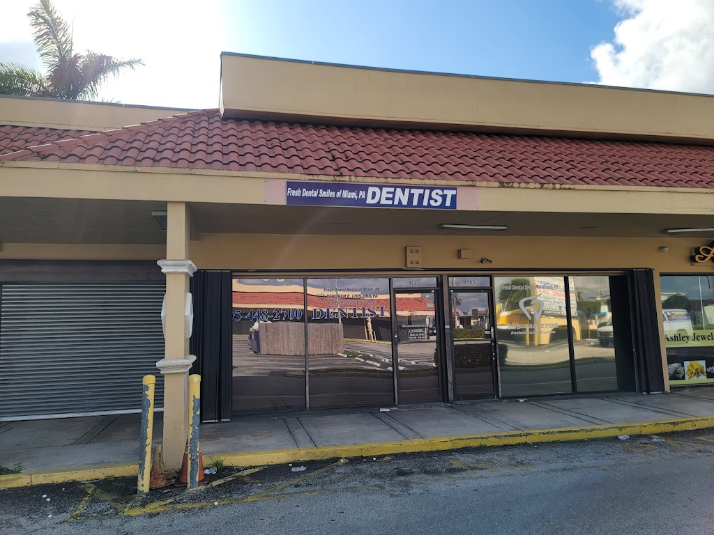 Fresh Dental Smiles | 4565 NW 7th St, Miami, FL 33126, USA | Phone: (305) 448-2700