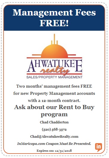 Ahwatukee Realty & Property Management, Inc | 44400 Honeycutt Rd Ste 102, Maricopa, AZ 85138, USA | Phone: (520) 568-3572