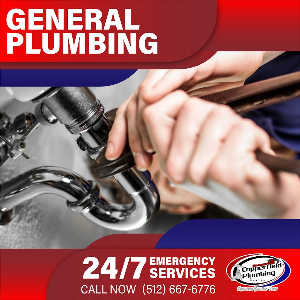 Copperfield Plumbing Services | 1101 Thorpe Ln Suite 105-118, San Marcos, TX 78666, USA | Phone: (512) 667-6776