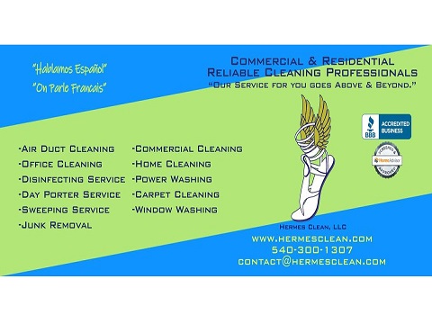 Hermes Clean LLC | 5246 Lyngate Ct, Burke, VA 22015 | Phone: (703) 223-5267